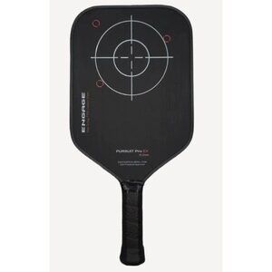 Engage Pursuit Pro EX 15.2mm Pickleball Paddle Raw Carbon Fiber Fierce Red NEW